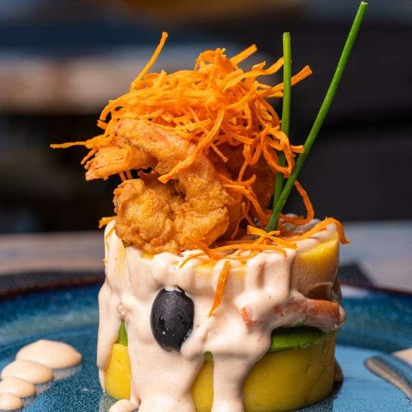 Causa de Langostinos